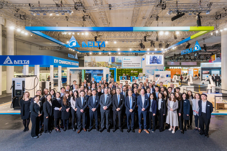 Delta presenta soluciones innovadoras para la fabricación inteligente y la movilidad eléctrica en Hannover Messe 2024 